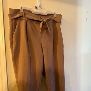 Torrid paper bag waist khaki pants